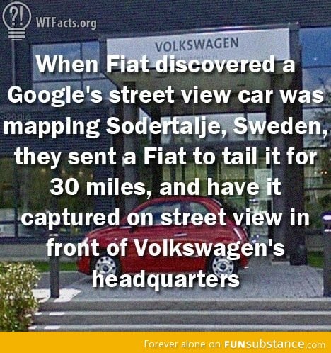 Fiat trolling volkswagen