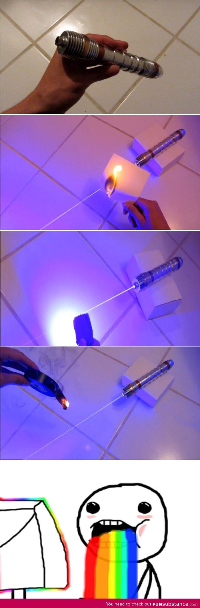 Real lightsaber!