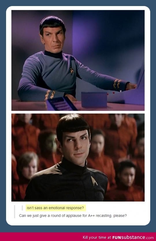 Sassy spock