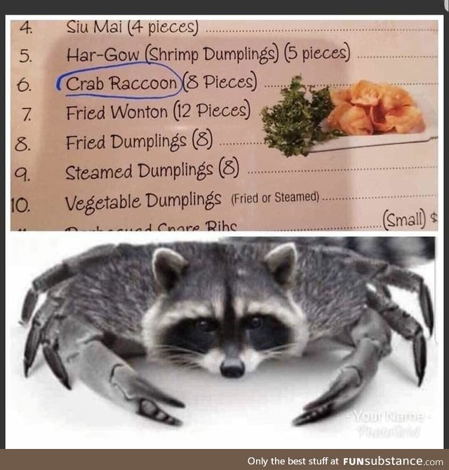 Crab raccoon