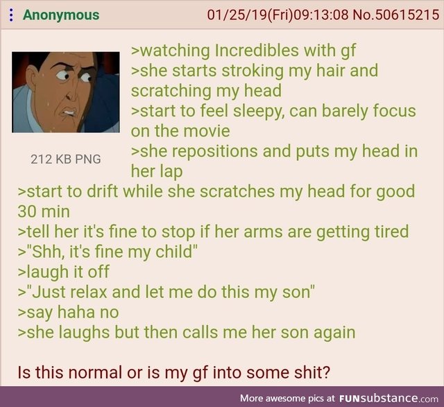 Anon's mommy/gf