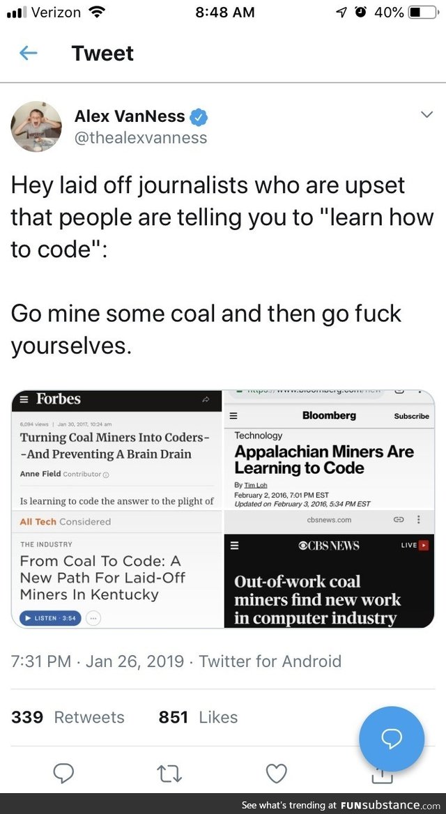 Origin of “learn to code”