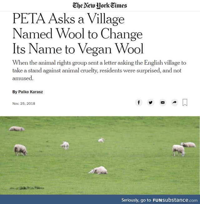 Has PETA always been a joke?