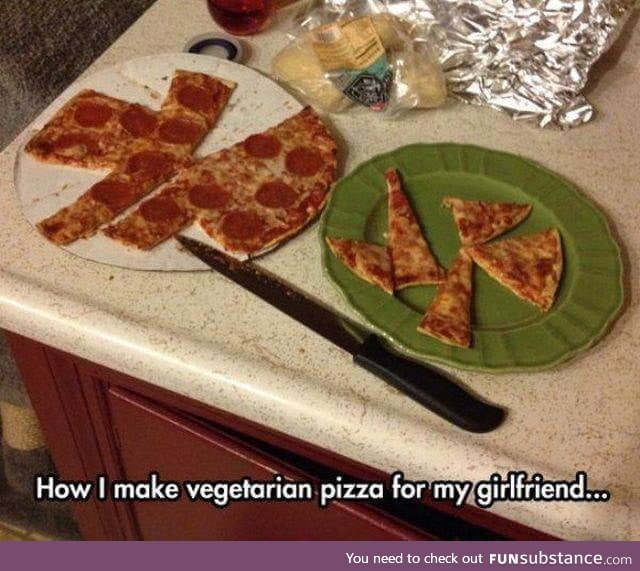 Veggie pizza