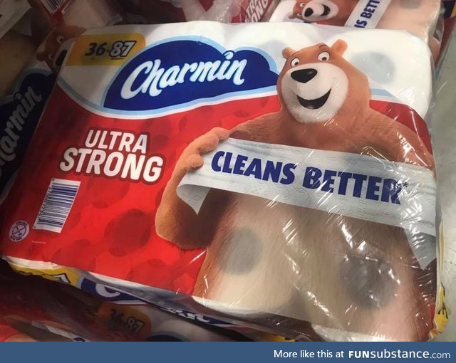 Charmin Topless Bears at BJ's