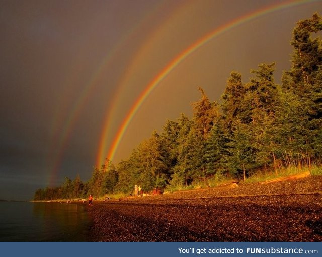 A quadrupal rainbow