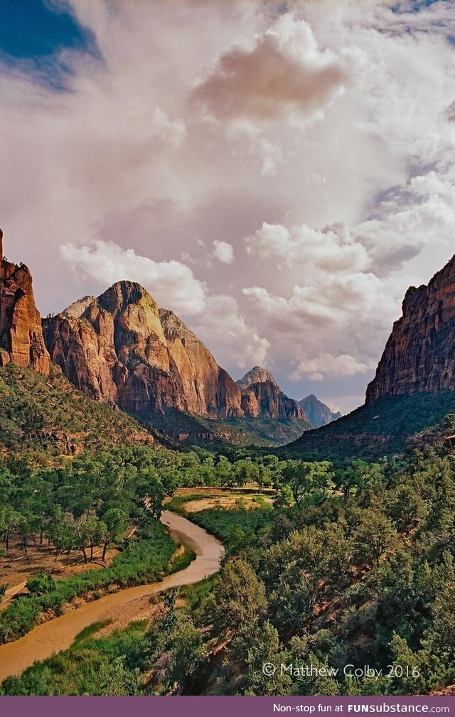 Zion National Park, 2016. (35mm Film)