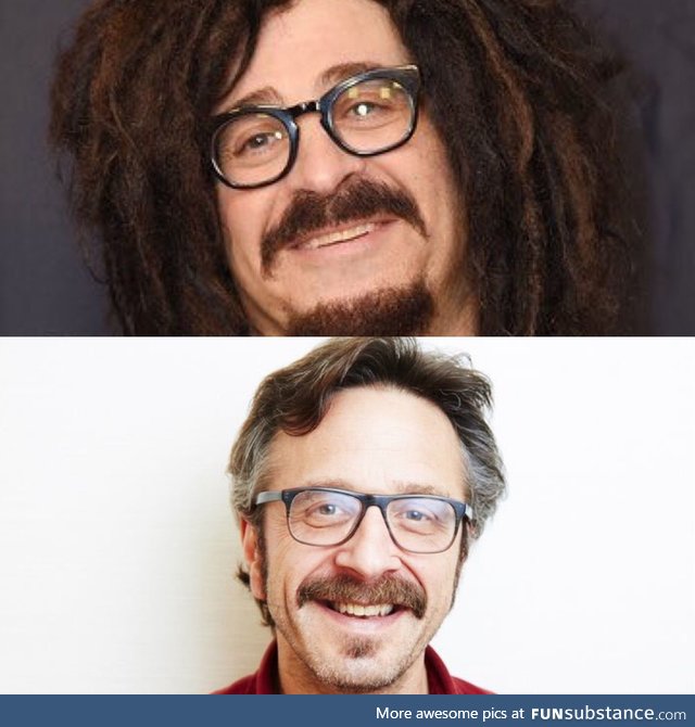 The lead singer of Counting Crows is just Marc Maron in disguise