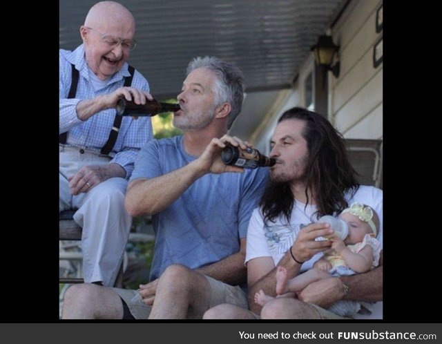 Dads feeding their babies