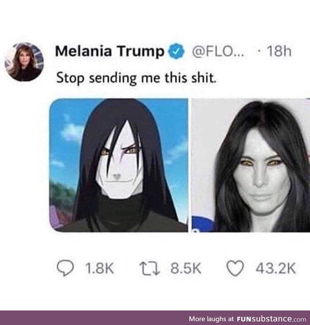 Orochimaru is no villain, Melania