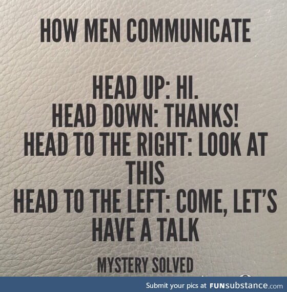 Universal men communication etiquettes