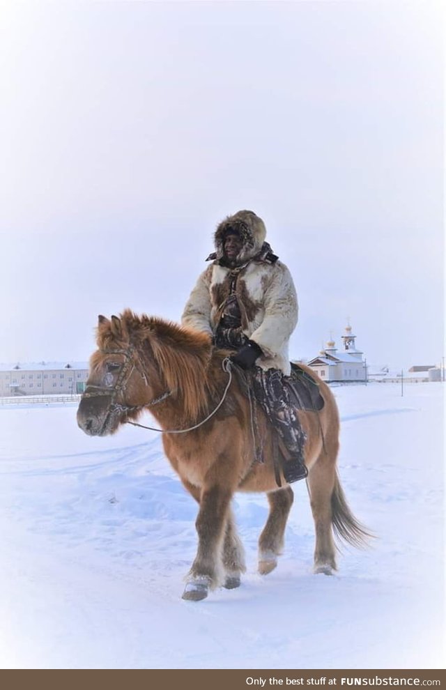 Just a normal teacher in Russia. He's from Nigeria. He teaches Chinese language