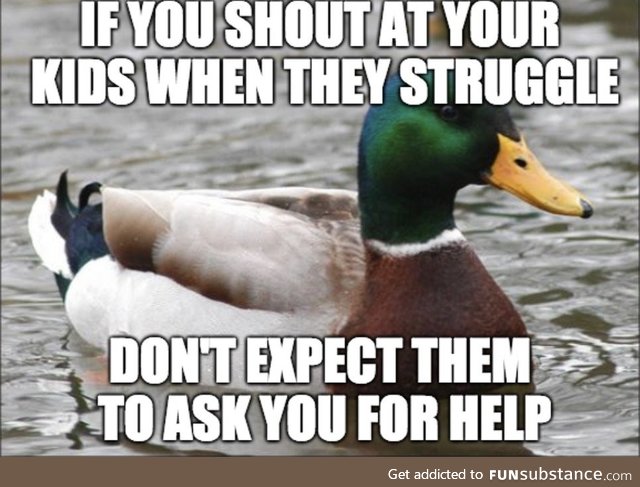 Some parents figure this out when it's too late. (or don't even)