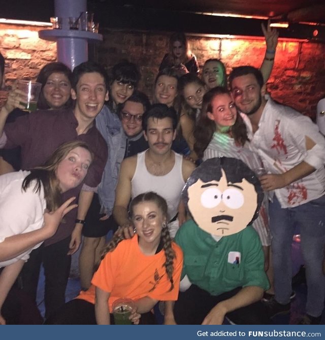 Last year I dressed up as Randy Marsh