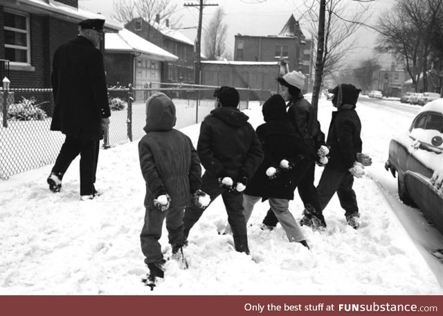 The ambush of a Chicago police officer circa 1959