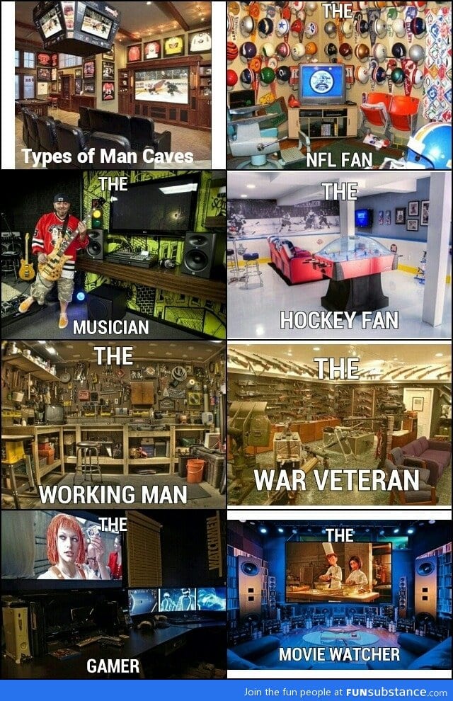 Man caves