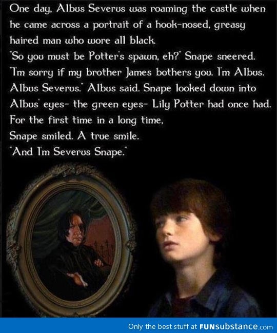 And I'm severus snape