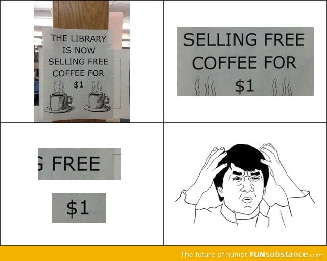 Free coffee