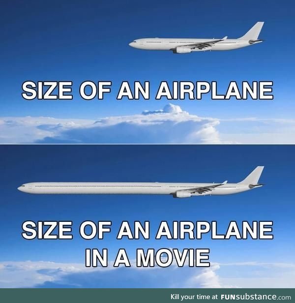 When a movie takes place inside an airplane