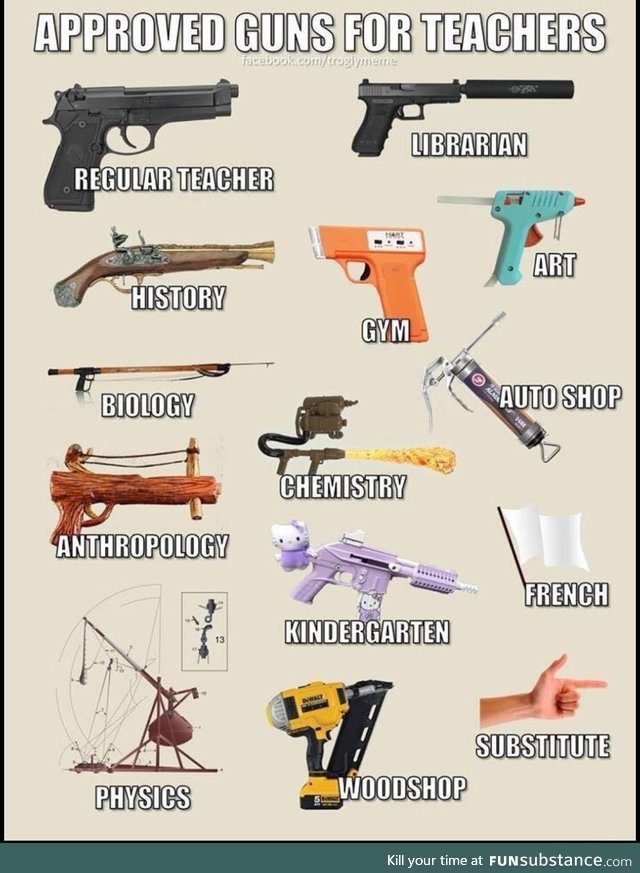 If teachers had guns!