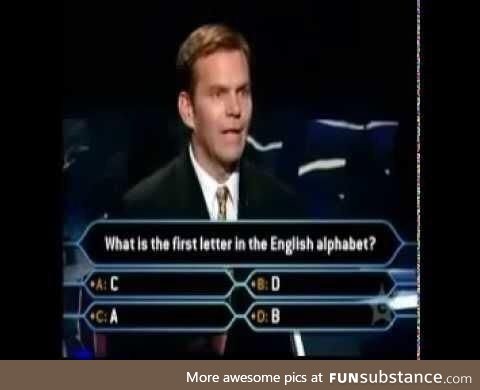 Who wants to be a millionaire