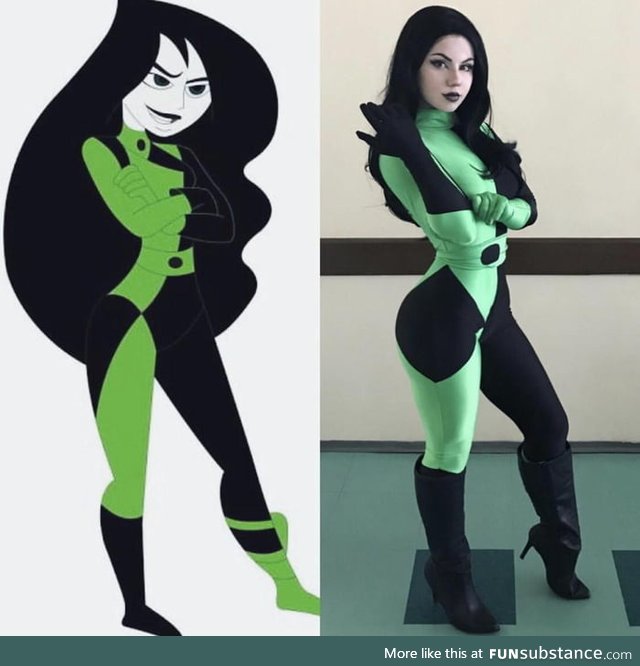 Shego cosplay from Kim Possible