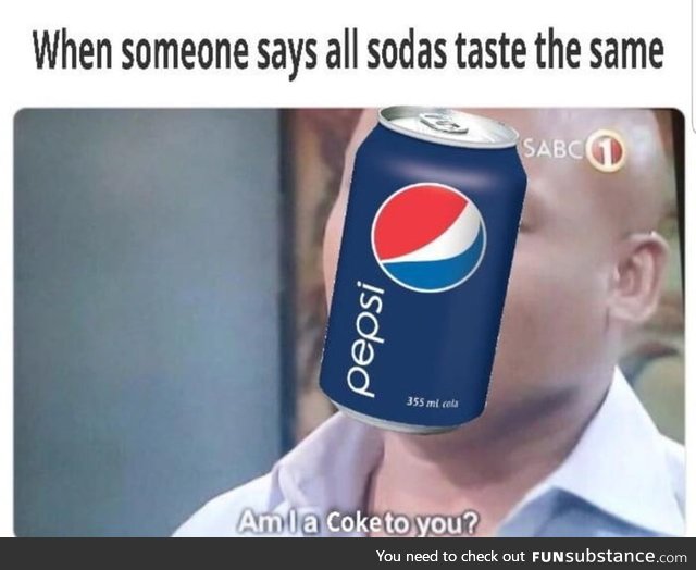 Is pepsi ok?