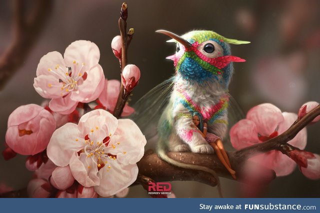 Floral griffin