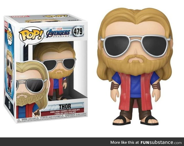 The new "casual Thor" POP looks like "badass Jesus"