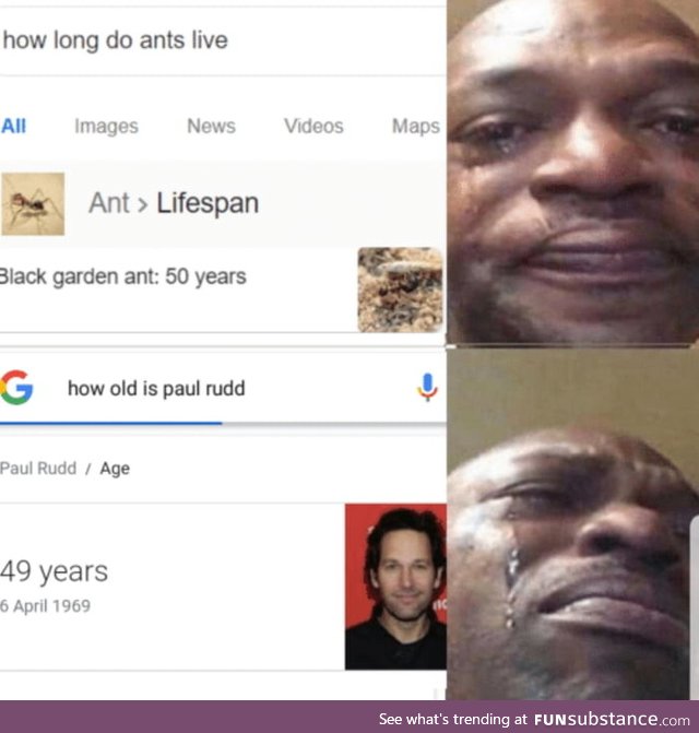 Oh no Ant man