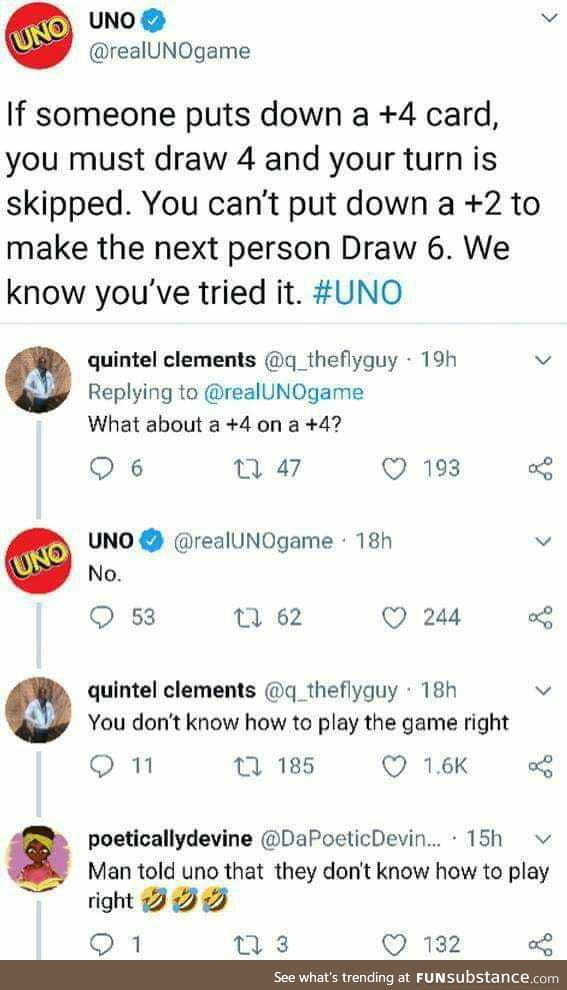 UNO Don't know how to play