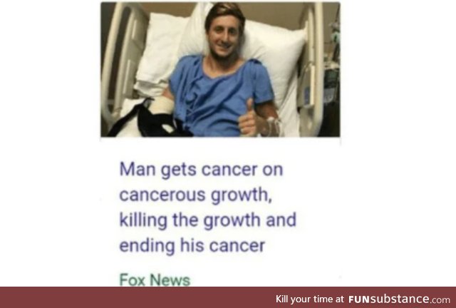 His cancer has cancer