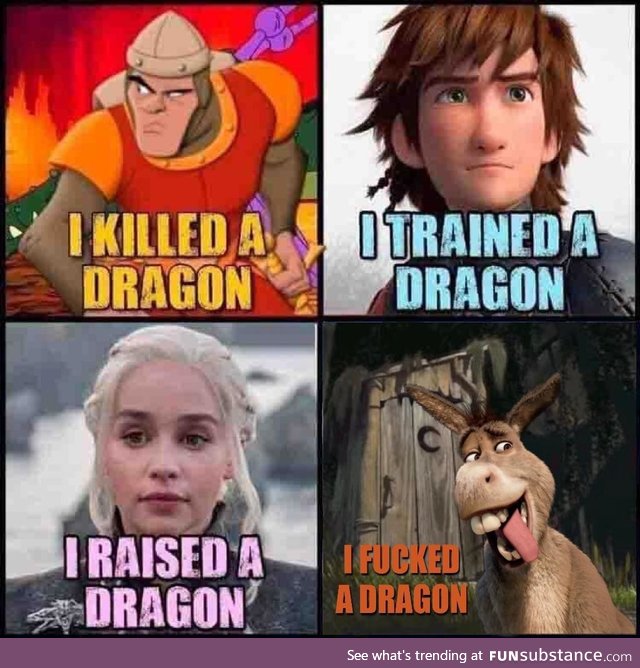 Donkey will be the one who sits in the Iron Throne