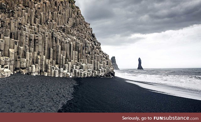 Reynisfjara beach in Iceland