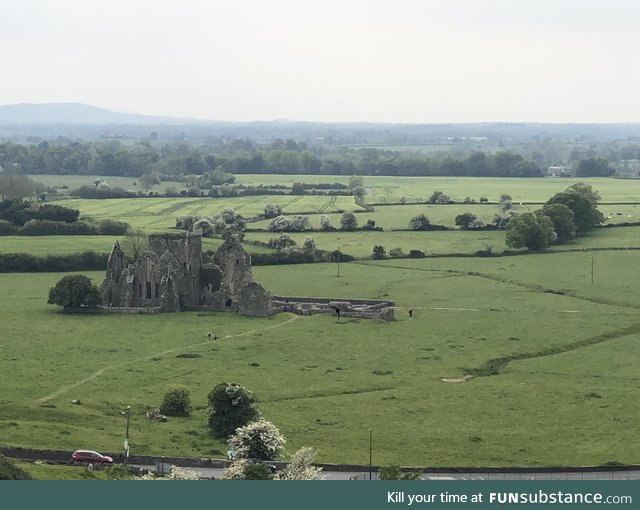 Outside The Rock of Cashel, county cork, Ireland