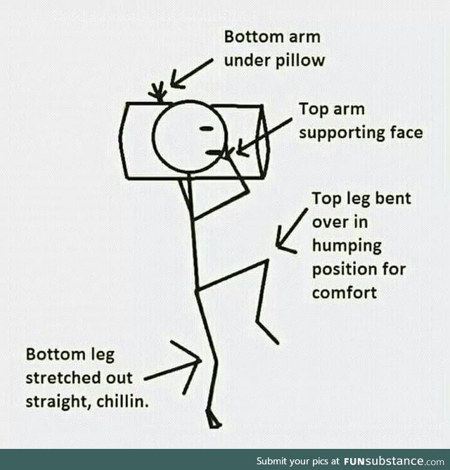 Who else sleep like this ???