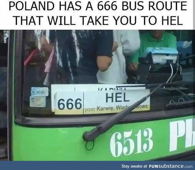 When the bus brings you to hell...????