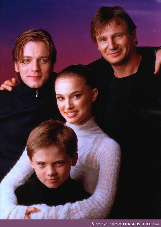 Cast photo for Star Wars Episode 1: The Phantom Menace, released 20 years ago today