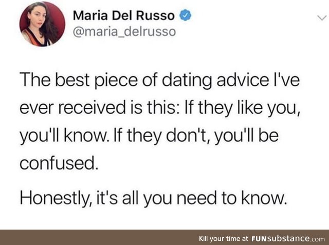 Dating advice