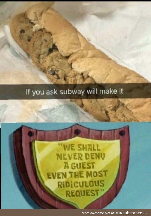 Subway's secret menu