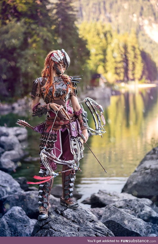 Aloy (Shadow Carja Armour), Horizon Zero Dawn by Kamui Cosplay