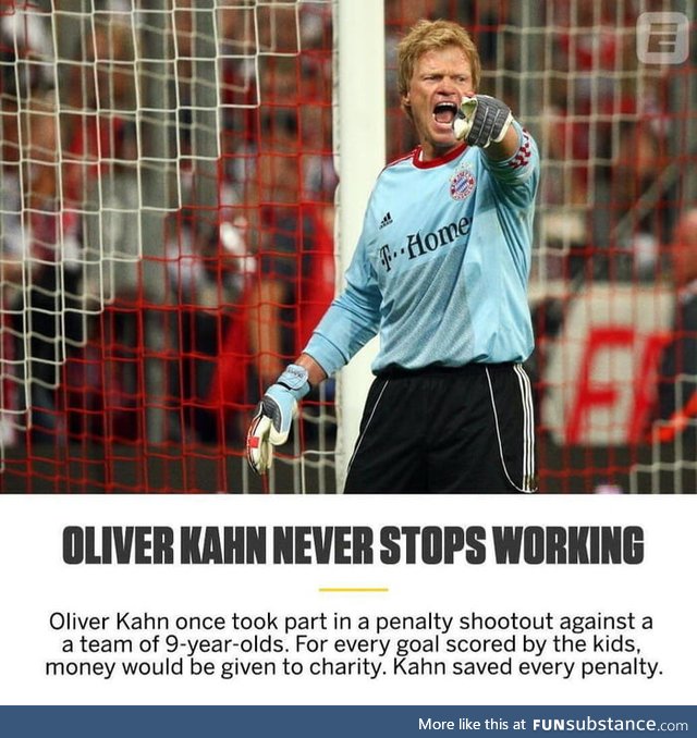 Oliver Kahn, no mercy