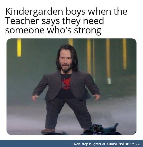 So strong