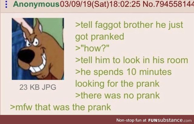 Anon pranks his brother