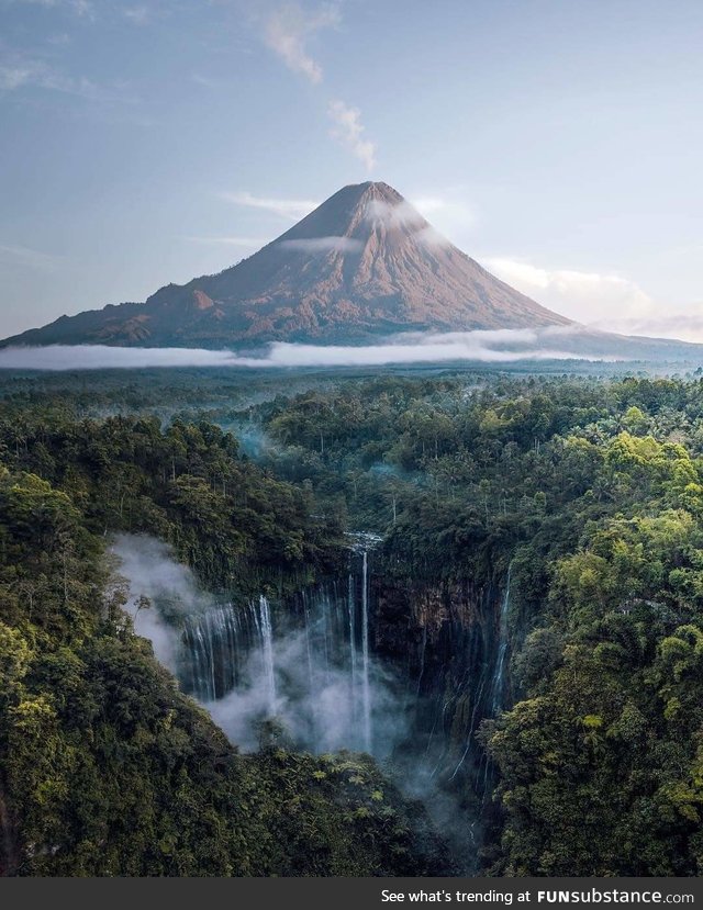 Tumpak Sewu waterfalls in Java