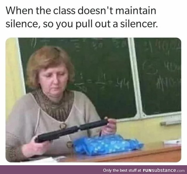 SILENCEEEEEE