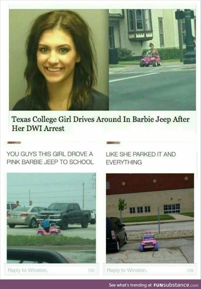 DWI barbie b*tch