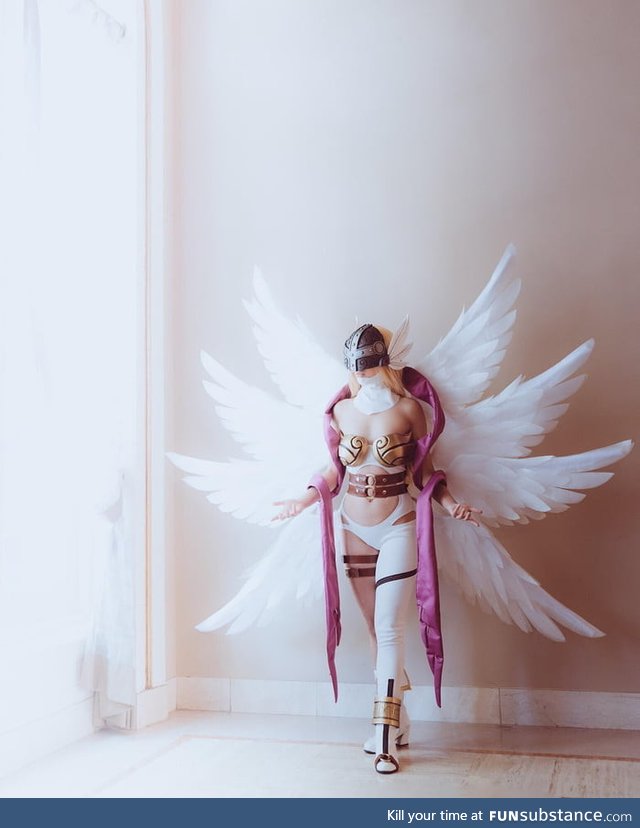 Angewomon Cosplay from Fanime 2019