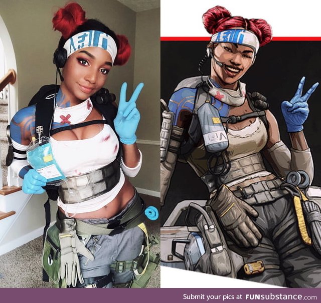 Lifeline cosplay by Kay Bear