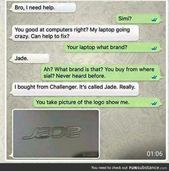 JAdE sad oof